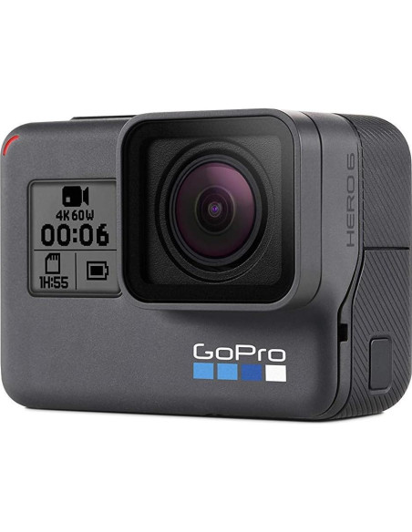 Cámara de Acción GoPro HERO6 Black 4K Renovada - Impermeable Cámara de Acción GoPro HERO6 Black 4K Renovada - Impermeable