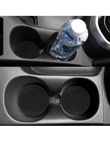 Relleno de Espacio para Asiento de Coche Carleef con Posavasos