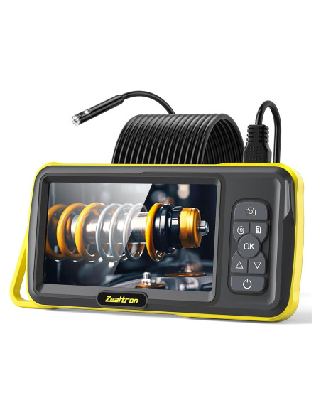Borescopio Doble Lente Zealtron 5" Pantalla IPS 1080P 5m