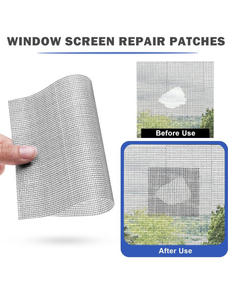 Kit de Reparación de Pantallas Artoshin 16 Piezas Fibra de Vidrio