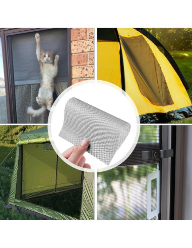 Kit de Reparación de Pantallas Artoshin 16 Piezas Fibra de Vidrio