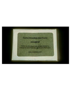 Polvo Fluorescente que Brilla en la Oscuridad Art 'N Glow 120g