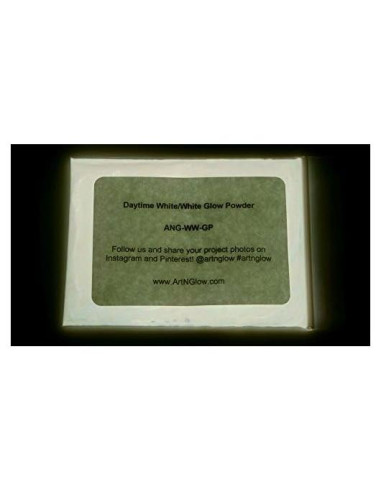 Polvo Fluorescente que Brilla en la Oscuridad Art 'N Glow 120g