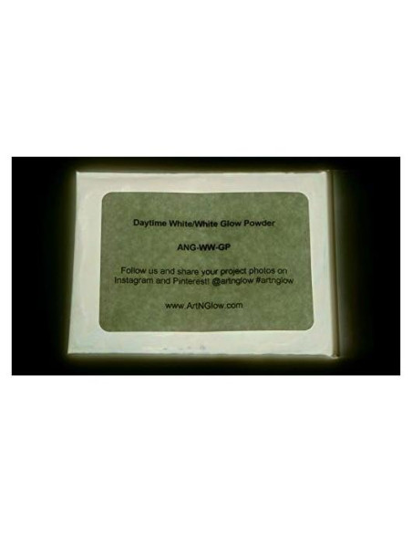 Polvo Fluorescente que Brilla en la Oscuridad Art 'N Glow 120g