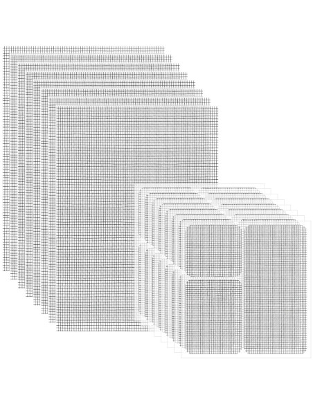 Kit de Reparación de Pantallas Artoshin 16 Piezas Fibra de Vidrio