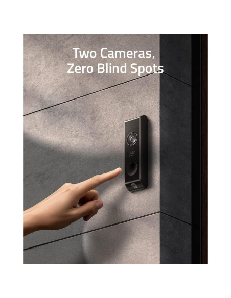 Timbre de Video eufy S330 HD 2K Batería Detección Movimiento Timbre de Video eufy S330 HD 2K Batería Detección Movimiento