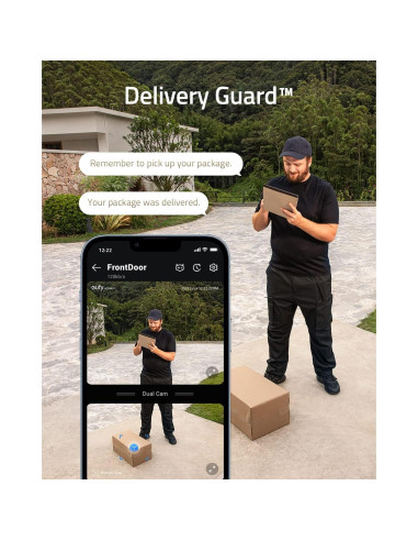 Timbre de Video eufy S330 HD 2K Batería Detección Movimiento
