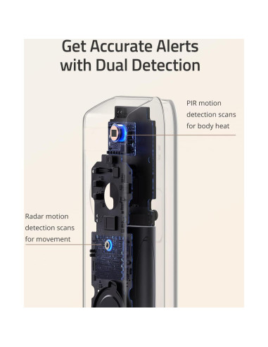 Timbre de Video eufy S330 HD 2K Batería Detección Movimiento