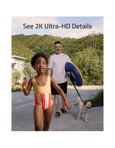 Timbre de Video eufy S330 HD 2K Batería Detección Movimiento