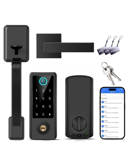 Cerradura Inteligente BEBASIA BA2 con Huella Digital y App