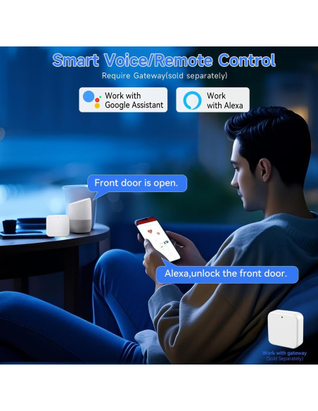 Cerradura Inteligente BEBASIA BA2 con Huella Digital y App