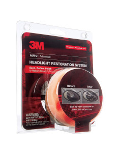 Kit de Restauración de Lentes de Faros 3M 39008 - 4 Piezas