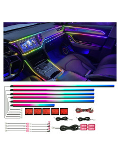 Tira de luz LED interior HMYC YMS-HC02 RGB 6 piezas con APP