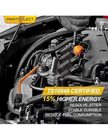Bobina de Encendido Partselect UF247 UF315 4PCS para Toyota y Chevy