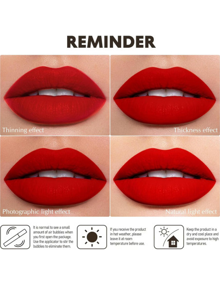 Lápiz Labial Mate Azul Marino Depuplum DM01 - Larga Duración