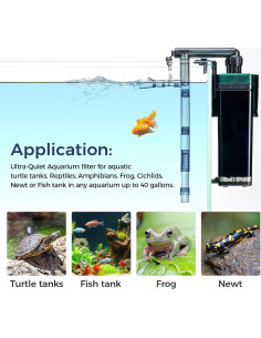 Filtro de Acuario Berzfasa BX680 680L/h para 75-150L 2