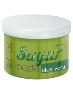 Cera de Azúcar Italwax Aloe Vera 750g - Hidratante y Efectiva