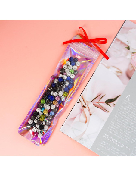 100 Bolsas de Empaque Resellables Hmxpls 6.35x23.88 cm