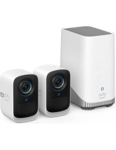 Cámara de Seguridad eufyCam 3C + S330 4K con Foco 3000 Lúmenes 2