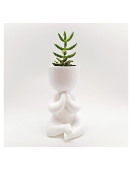 Maceta Zen Meditativa 3D PLA | Soporte para Suculentas Maceta Zen Meditativa 3D PLA | Soporte para Suculentas