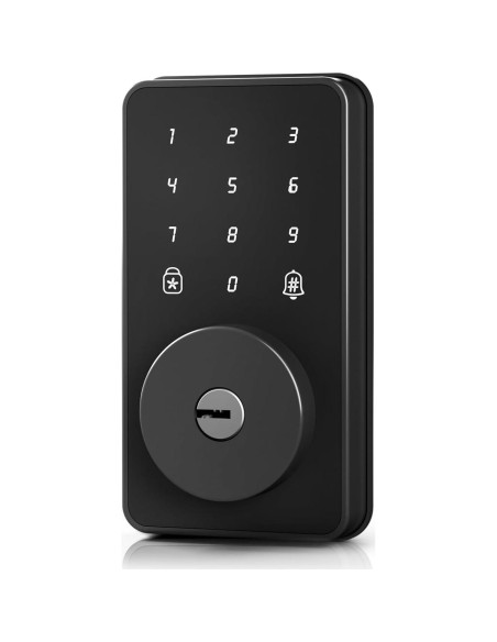 Cerradura Digital Biquole con Teclado - Cerrojo Sin Llave, 100 Códigos