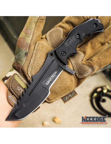 Cuchillo de Caza KCCEDGE 5PC Combo Hacha y Karambit Camping