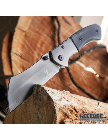 Cuchillo de Caza KCCEDGE 5PC Combo Hacha y Karambit Camping