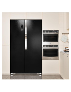 Papel Tapiz Texturizado Negro WESTICK 40 x 203 cm para Electrodomésticos