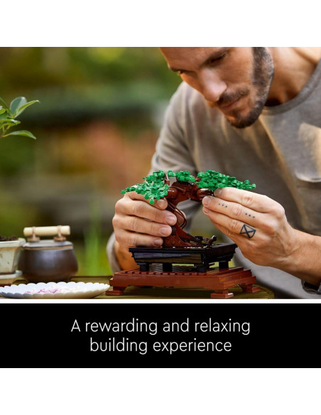 Árbol Bonsai LEGO Icons 10281 - Plantas Artificiales 18 cm