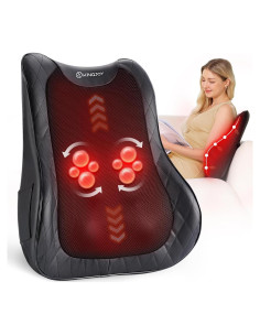 Masajeador de Espalda KINGJOY M9 con Calor y 3 Intensidades