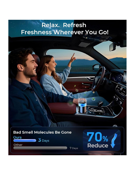 Ambientador de Aire para Autos Hitolza - Flor de Sakura, 6 Meses Ambientador de Aire para Autos Hitolza - Flor de Sakura, 6 Meses