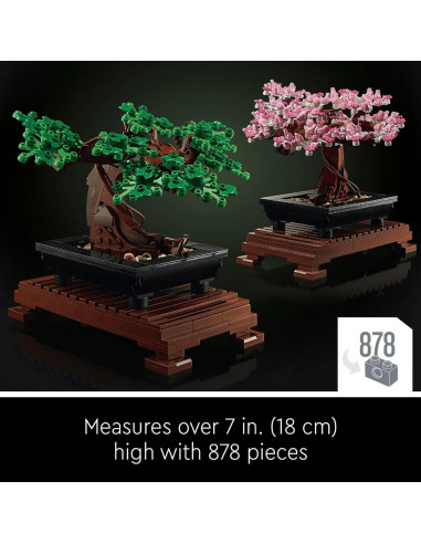 Árbol Bonsai LEGO Icons 10281 - Plantas Artificiales 18 cm