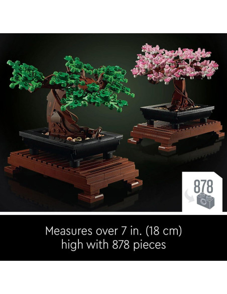 Árbol Bonsai LEGO Icons 10281 - Plantas Artificiales 18 cm