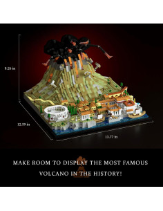 Kit de Construcción Ciudad Pompeya Givenni 2539 Piezas 2