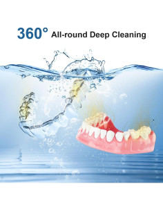 Limpiador Ultrasónico Etegow 300ML para Dentaduras y Retenedores 2