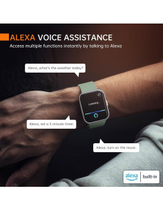 Reloj Inteligente aeac IDW208 Plus con Alexa y 100 Deportes 2
