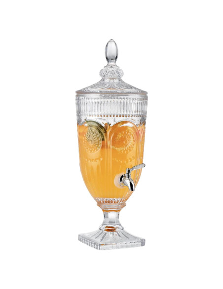 Dispensador de Bebidas de Vidrio MOLIGOU 3L con Grifo Inoxidable Dispensador de Bebidas de Vidrio MOLIGOU 3L con Grifo Inoxidable