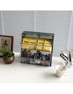 Organizador de Cápsulas de Café NINEWEEN Grande Verde 2