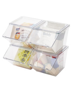 Organizador de Cápsulas de Café y Té LLGWGL, 4 Piezas Apilables