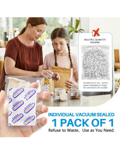 Absorbentes de Oxígeno 500cc HomArtist - 100 Unidades Individuales 2