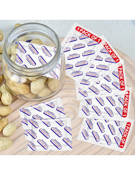 Absorbentes de Oxígeno 500cc HomArtist - 100 Unidades Individuales