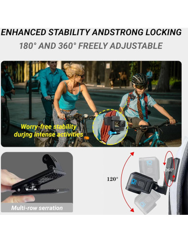 Soporte de Clip Rápido para Correa de Mochila NKSRCP