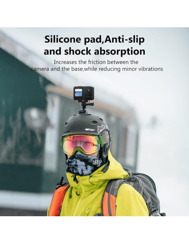 Montaje Magnético Rápido VRIG para GoPro Hero 13 - 6.35 mm