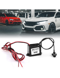 Inversor de Cable EL uxcell DC 12V 1-5M Conectores Hembras 2