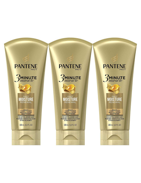 Acondicionador Pantene Pro-V 3 Minutos 177 ml x3 - Hidratación