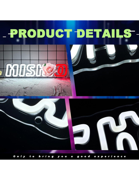 Luz de Neón Retro Clásico PJIUNDWA 35.8x8.9 cm USB