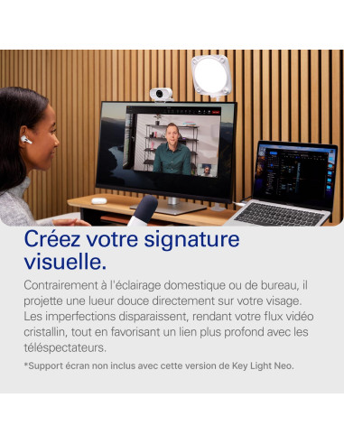 Elgato Key Light Neo - Iluminación USB Ajustable para Streaming