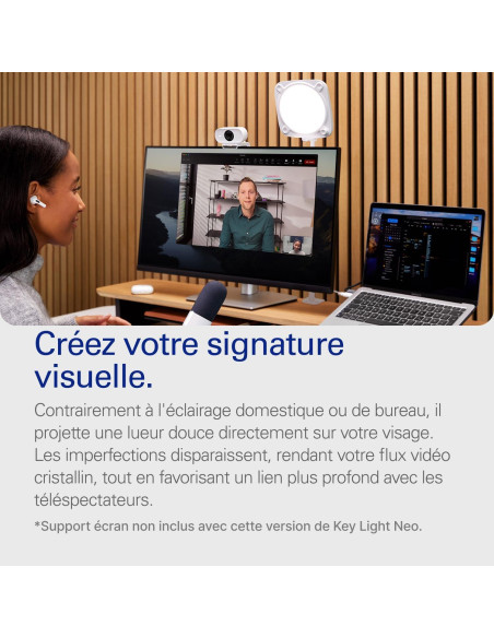Elgato Key Light Neo - Iluminación USB Ajustable para Streaming