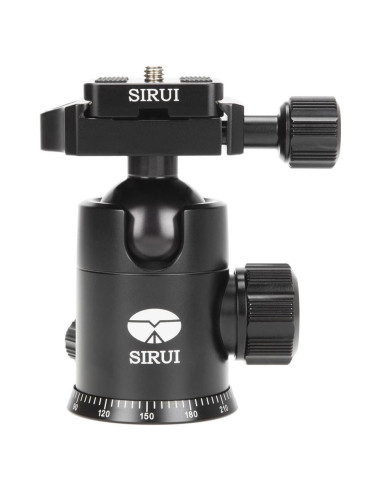 Cabezal de bola Sirui E-20 con placa TY-50E 12 kg