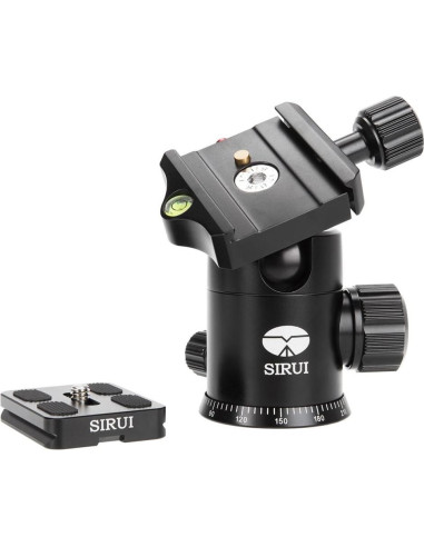 Cabezal de bola Sirui E-20 con placa TY-50E 12 kg